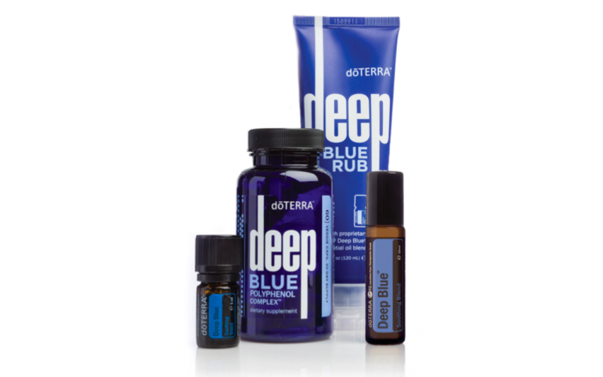 Doterra Deep Blue termékek