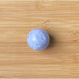 Kék kalcit ásvány golyó 3,5cm