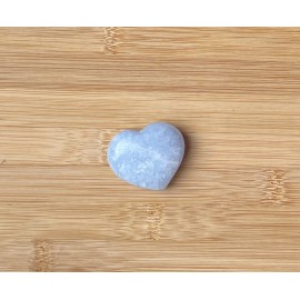 Kék kalcit szív ásvány